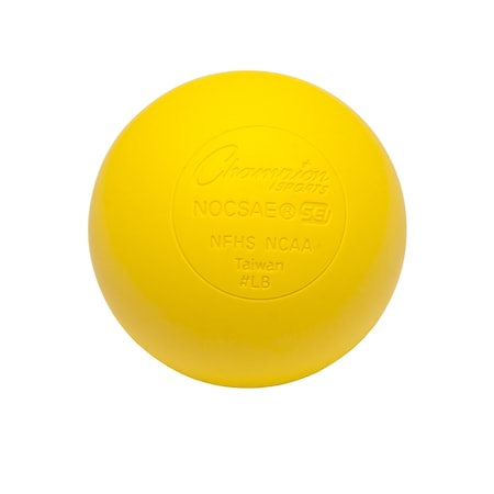 Champion Sports Offical Size Lacrosse Balls, PK12 LBY